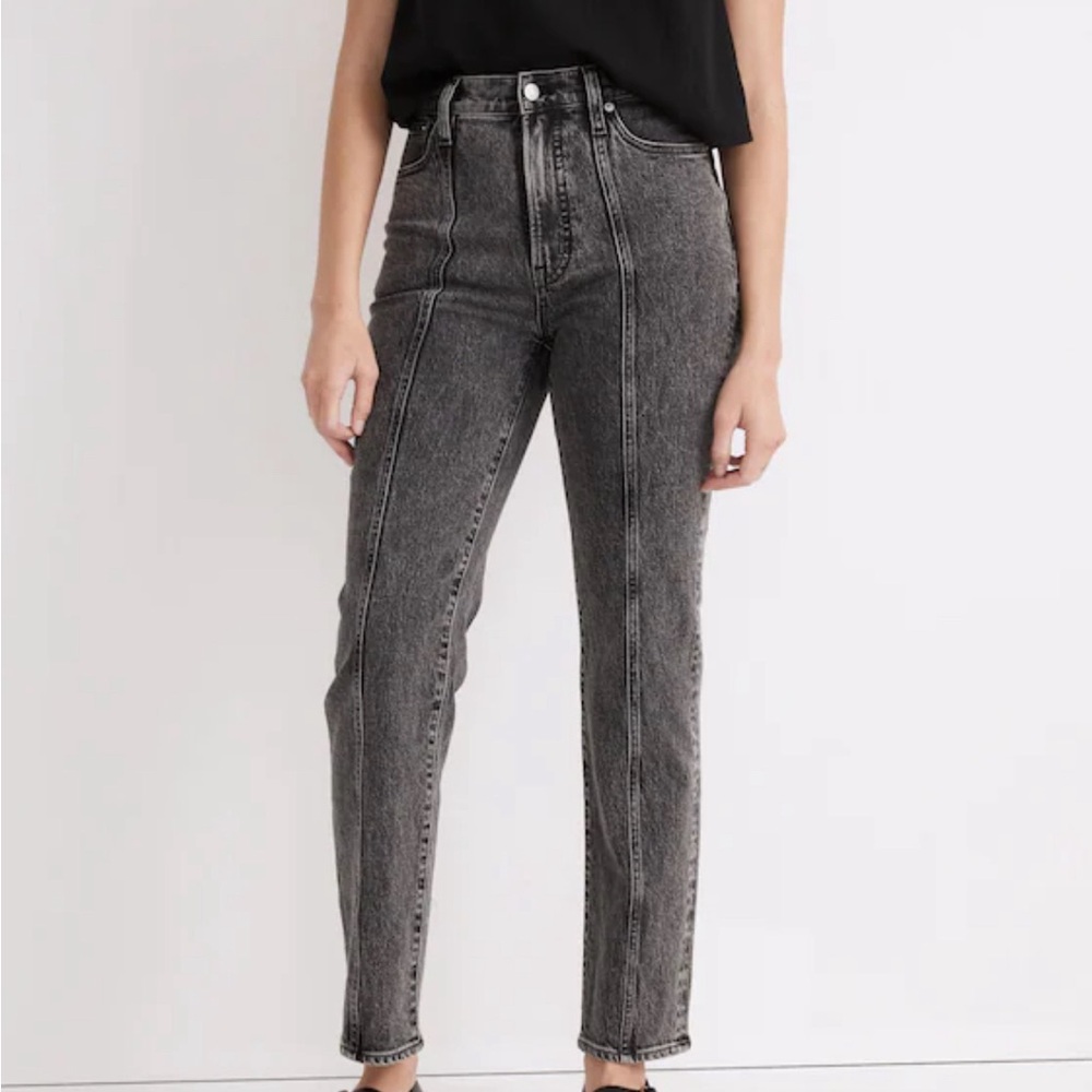 rag & bone High Rise Gray Jeans